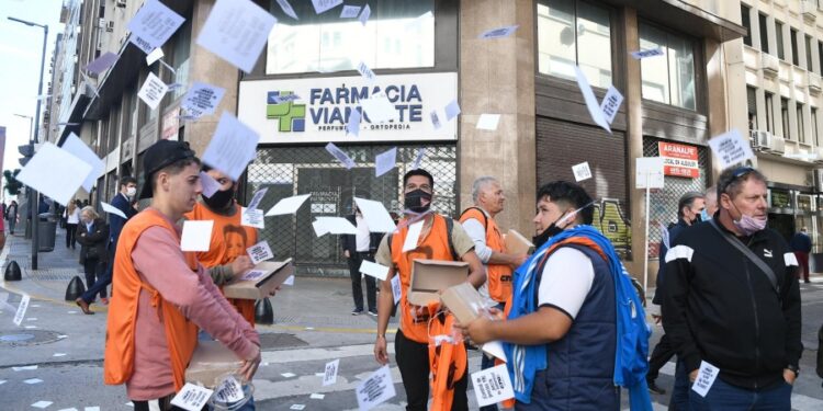 La CTA Autónoma realiza una asamblea en el Obelisco para reclamar el salario universal