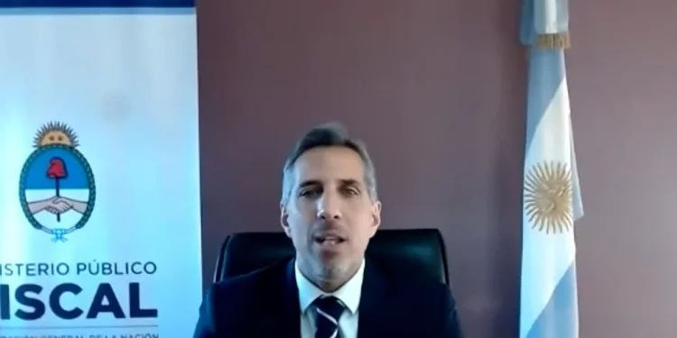 El fiscal Luciani continúa con su agenda y no mira la transmisión de Cristina Kirchner