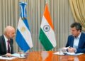 Massa recibió al embajador de la India con la mira en las exportaciones y las inversiones