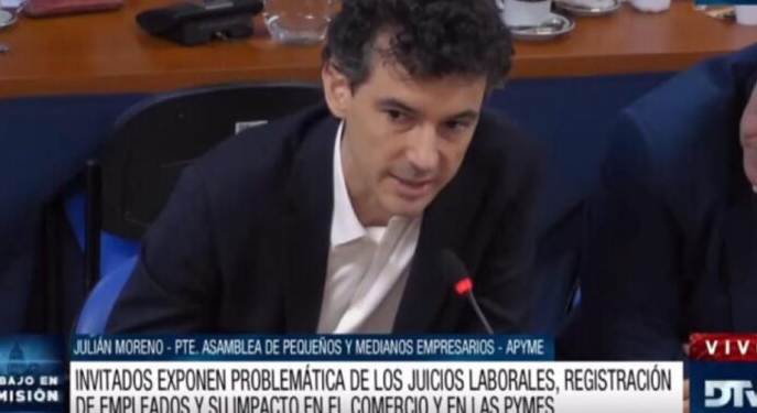 En la comisión de comercio, cámaras y pasmes abordaron la temática de los juicios laborales y el registro de empleados