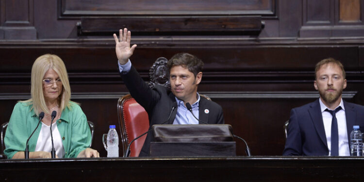 Kicillof abre las sesiones legislativas