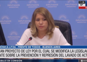 Dictamen al proyecto de reforma de la Ley de lavado de activos