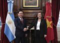 Cecilia Moreau recibió a su par de Vietnam para promover la cooperación económica y parlamentaria entre ambos países