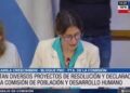 LA COMISIÓN DE POBLACIÓN Y DESARROLLO HUMANO APROBÓ UNA BATERÍA DE PROYECTOS
