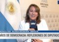Diputados reflexionaron sobre la importancia de que se hayan cumplido 40 años interrumpidos en democracia