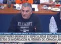 CON RESPALDO DE LA CGT, DIPUTADOS RETOMÓ EL DEBATE POR LA REDUCCIÓN DE LA JORNADA LABORAL