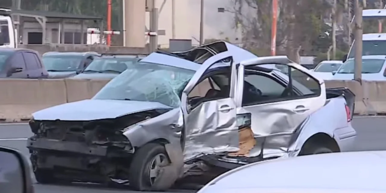 Choque fatal en la autopista Panamericana: murió un hombre de 84 años y hay dos heridos graves