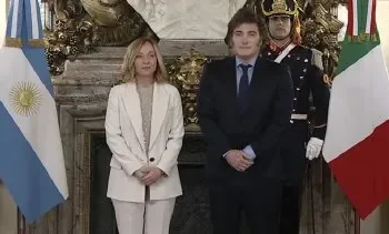 El presidente Javier Milei recibió a Giorgia Meloni con el fin de seguir creando los lazos entre Argentina e Italia