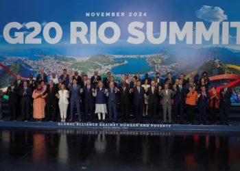 El presidente Javier Milei no estuvo en la foto final del G20