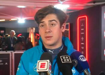 Colapinto terminó 18° en su segunda práctica libre en el GP de Las Vegas de Fórmula 1