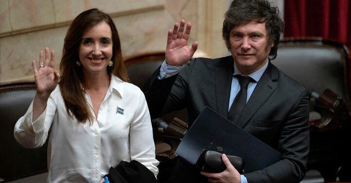 Javier Milei y Victoria Villarruel unieron fuerzas y apuntaron contra el “garantismo barbárico”