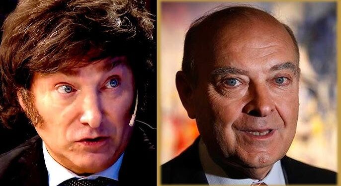 El presidente Javier Milei definió a Domingo Cavallo de “econochanta”