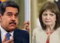 Patricia Bullrich vs Nicolás Maduro, siguen las tensiones entre ellos