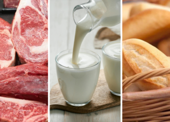 Picos negativos históricos para el consumo de leche, carne vacuna y yerba mate