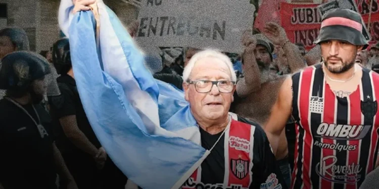 Los jubilados, escoltados por hinchas de varios clubes, marcharán al Congreso
