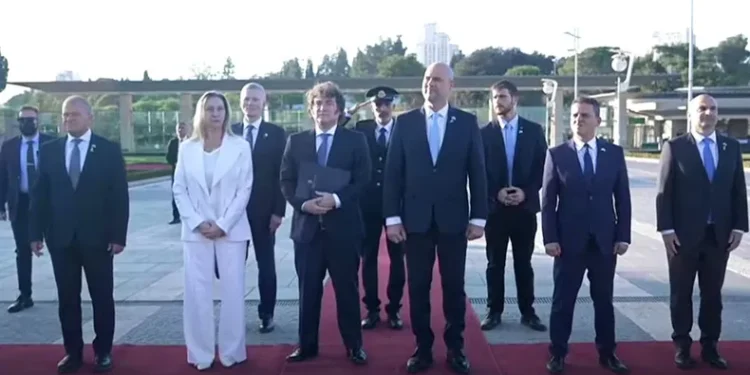 Javier Milei recibe distinción en Israel.
