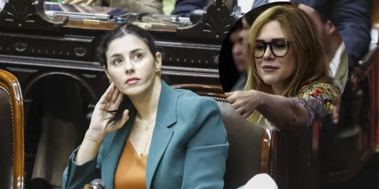 Diputadas Pagano y Lemoine, enfrentamiento a gritos.