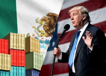 Envíos a EEUU frenados por México tras nuevos aranceles.