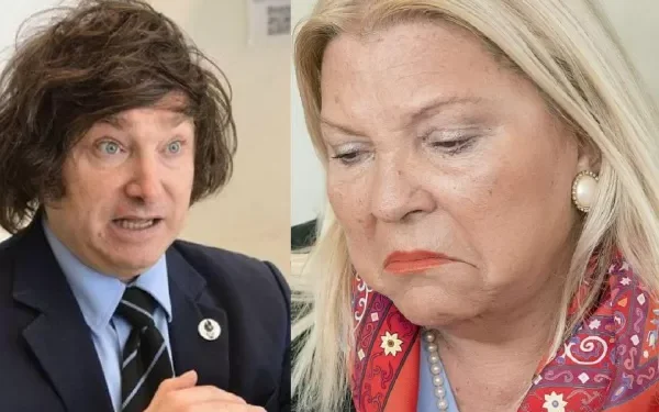 Análisis de Carrió: “Pareja perversa” en los Milei.