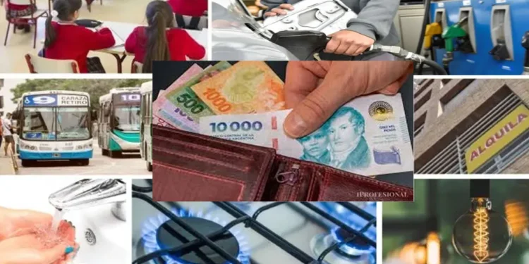 Transporte, salud y vivienda: Diciembre más caro.