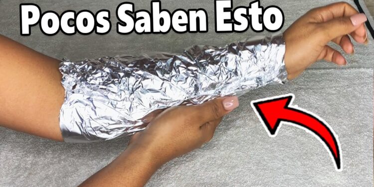 El uso del papel aluminio para dormir: técnicas y beneficios potenciales