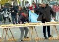 Avellaneda: un evento gastronómico con un sándwich de 700 metros termina en descontrol