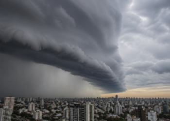 Un frente frío se aproxima con lluvias y ráfagas intensas: regiones afectadas