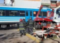 Accidente de camión en Villa Devoto: el conductor resultó con heridas leves