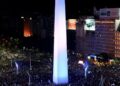 Celebración en el Obelisco: paraguayos festejan el histórico triunfo en el Mundial 2026