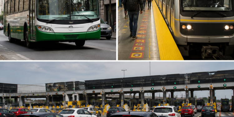 Aumento en el transporte público: tarifas de colectivos, subtes y peajes incrementan desde el 1 de julio