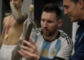 El curioso souvenir del arquero inglés que sorprendió a Messi tras el triunfo: la broma de un asistente de Scaloni hacia Inglaterra