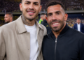 Paredes y Tevez: un emotivo encuentro entre ídolos de Boca
