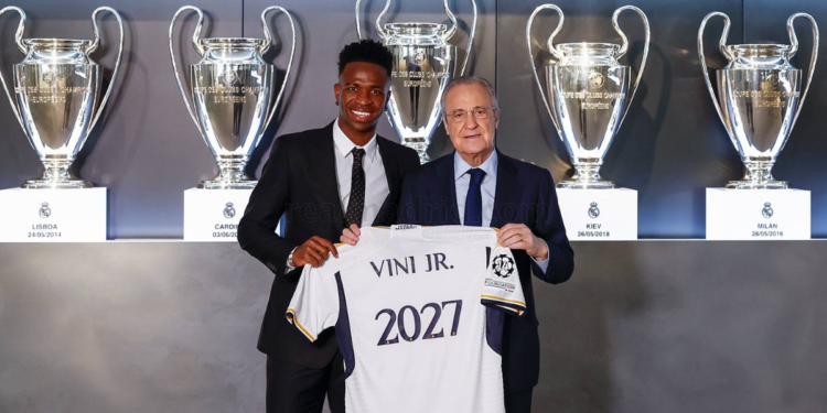 La sorpresiva acción de Vinícius Júnior en medio de su renovación con el Real Madrid