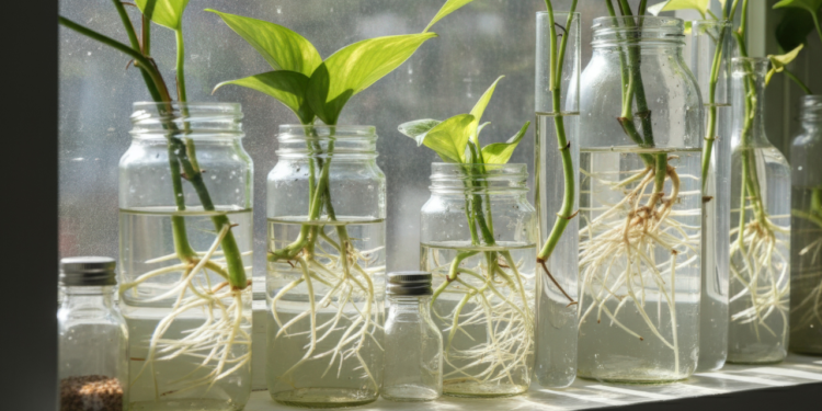 Cómo propagar plantas de interior en agua: transforma los restos de poda en nuevas especies