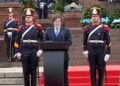 Javier Milei habló en el acto para conmemorar a San Martín