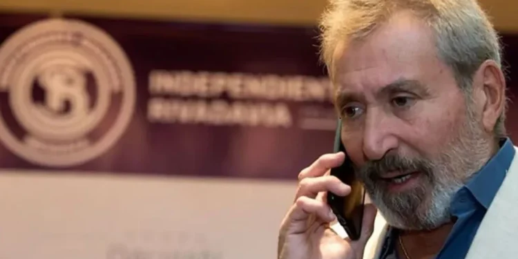 El presidente de Independiente Rivadavia criticó al árbitro tras la derrota ante River: “Es un bandido”