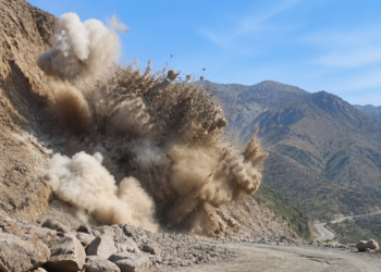 Detonaciones en La Rioja: avanza la obra de un túnel en la ruta nacional 75
