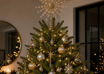 El adorno que reemplaza a la tradicional estrella en el árbol de Navidad para 2026