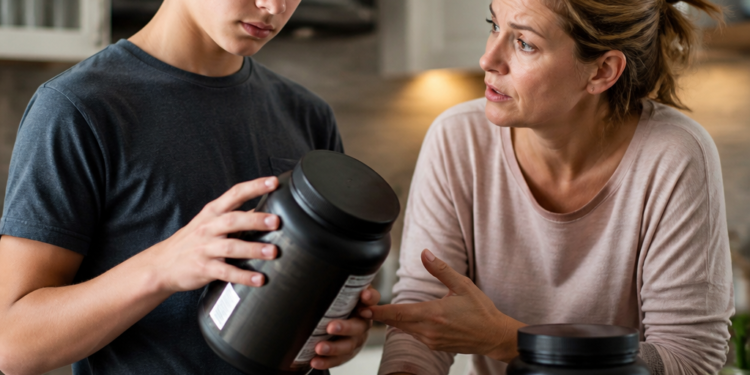 Preocupación por el consumo de suplementos proteicos en adolescentes