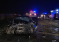 Nuevo accidente mortal en la Ruta 2: un joven de 29 años perdió la vida tras una colisión múltiple en Castelli